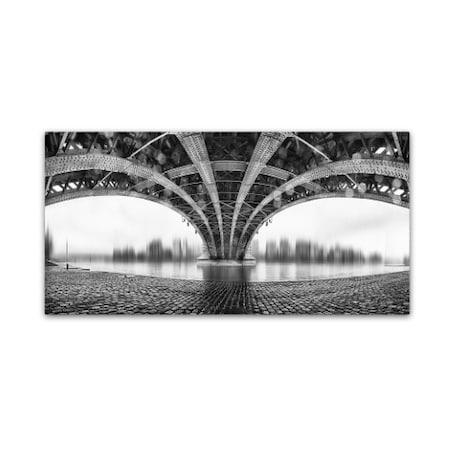 Em Photographies 'Under The Iron Bridge' Canvas Art,24x47